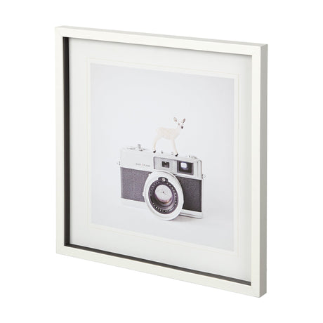 Deer & Vintage Camera by Susannah Tucker Photography a Framed Photo Art Print Matted under Glass by Mercana at Eve Furniture