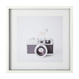 Deer & Vintage Camera by Susannah Tucker Photography a Framed Photo Art Print Matted under Glass by Mercana at Eve Furniture