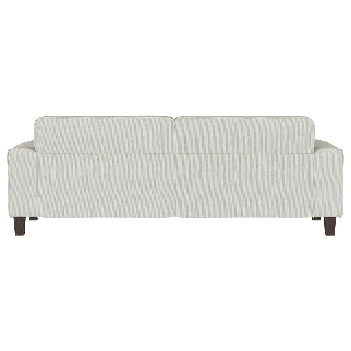 Deerhurst Upholstered Tufted Track Arm Sofa Beige