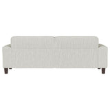 Deerhurst Upholstered Tufted Track Arm Sofa Beige