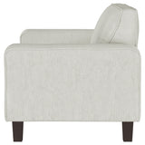 Deerhurst Beige Upholstered Tufted Track Arm Loveseat by Coaster at Eve Furniture