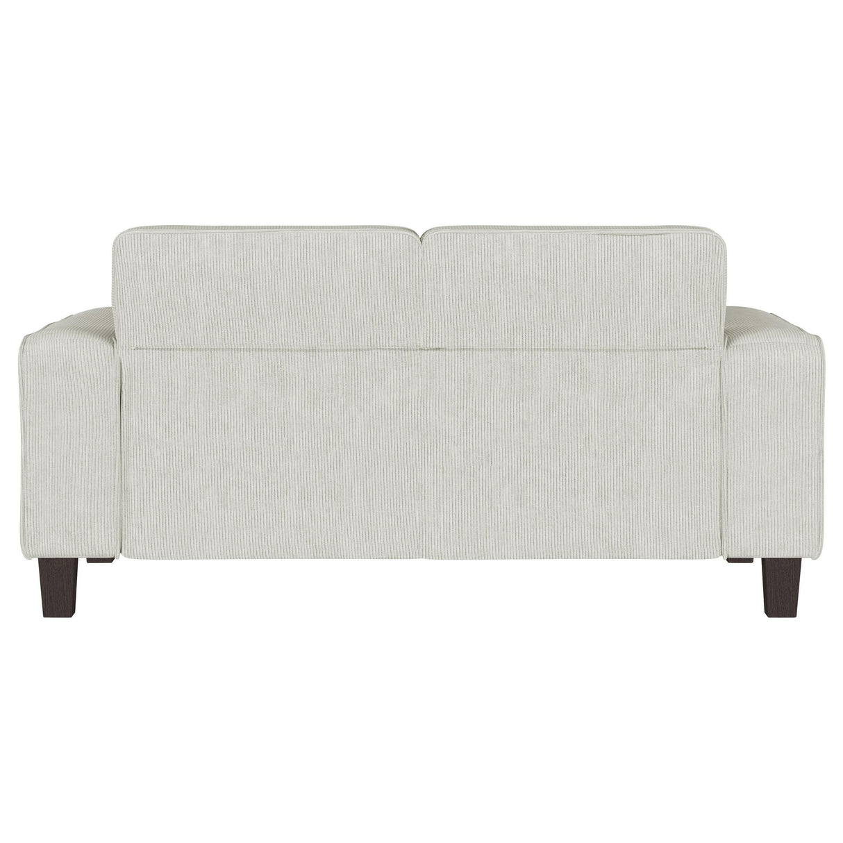 Deerhurst Beige Upholstered Tufted Track Arm Loveseat by Coaster at Eve Furniture