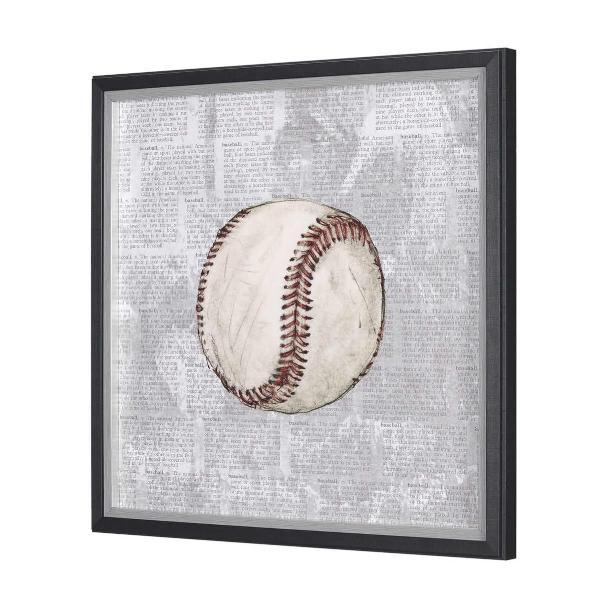 Definition of Sport I by Mercana Studio a Hand Embellished Textured Framed Art Print by Mercana at Eve Furniture