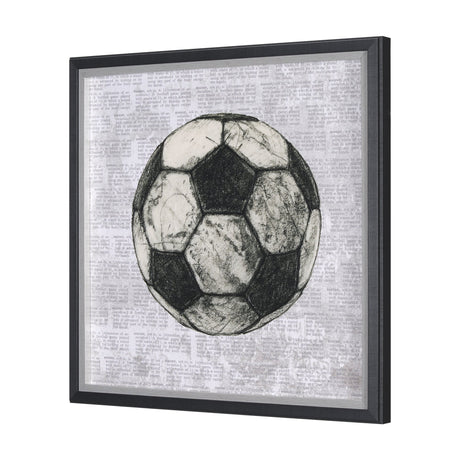 Definition of Sport II by Mercana Studio a Hand Embellished Textured Framed Art Print by Mercana at Eve Furniture
