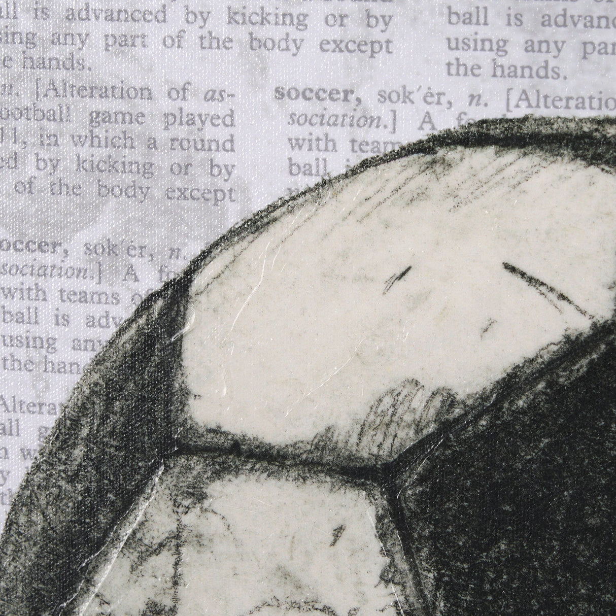 Definition of Sport II by Mercana Studio a Hand Embellished Textured Framed Art Print by Mercana at Eve Furniture