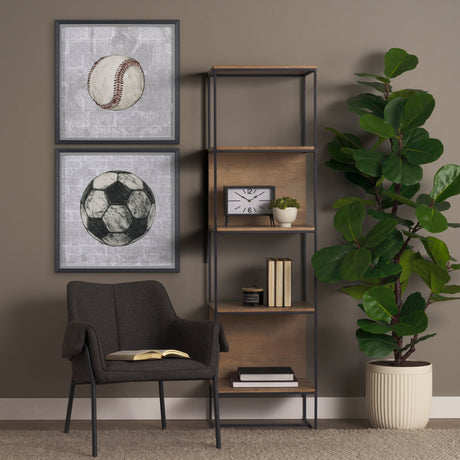 Definition of Sport II by Mercana Studio a Hand Embellished Textured Framed Art Print by Mercana at Eve Furniture