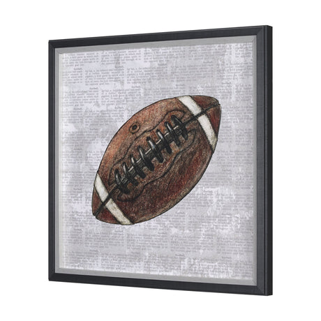 Definition of Sport III by Mercana Studio a Hand Embellished Textured Framed Art Print by Mercana at Eve Furniture