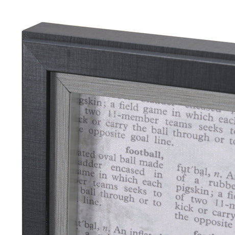Definition of Sport III by Mercana Studio a Hand Embellished Textured Framed Art Print by Mercana at Eve Furniture