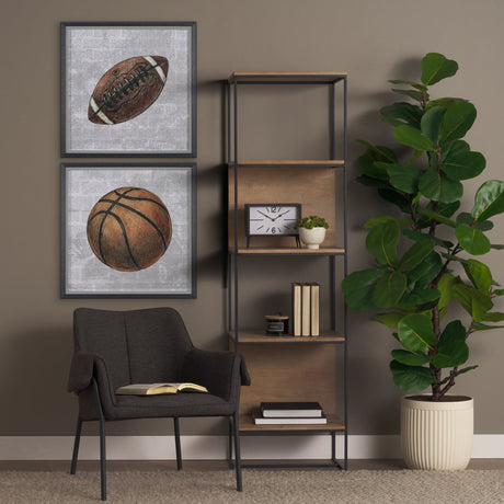 Definition of Sport III by Mercana Studio a Hand Embellished Textured Framed Art Print by Mercana at Eve Furniture