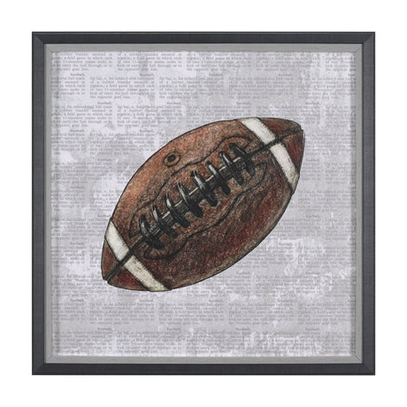 Definition of Sport III by Mercana Studio a Hand Embellished Textured Framed Art Print by Mercana at Eve Furniture