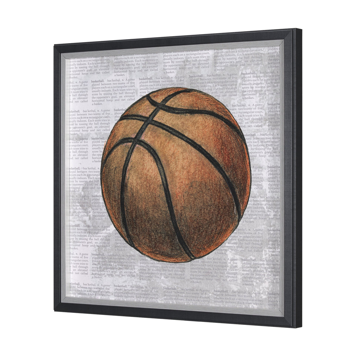 Definition of Sport IV by Mercana Studio a Hand Embellished Textured Framed Art Print by Mercana at Eve Furniture