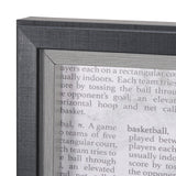 Definition of Sport IV by Mercana Studio a Hand Embellished Textured Framed Art Print by Mercana at Eve Furniture