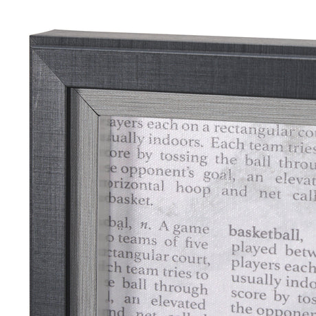 Definition of Sport IV by Mercana Studio a Hand Embellished Textured Framed Art Print by Mercana at Eve Furniture