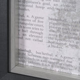 Definition of Sport IV by Mercana Studio a Hand Embellished Textured Framed Art Print by Mercana at Eve Furniture