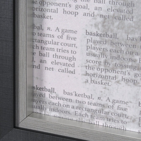 Definition of Sport IV by Mercana Studio a Hand Embellished Textured Framed Art Print by Mercana at Eve Furniture