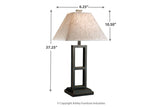 Deidra Black Table Lamp by Ashley at Eve Furniture