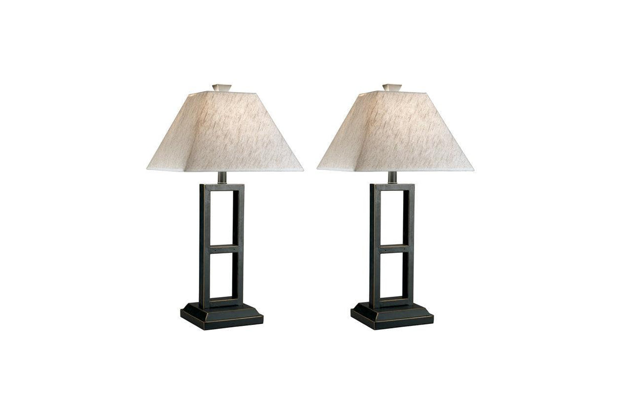 Deidra Black Table Lamp by Ashley at Eve Furniture