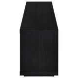 Deiter Black 79-inch TV Stand Fireplace Media Console by Coaster at Eve Furniture