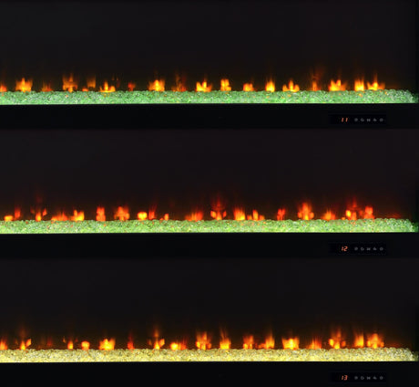 Deiter Black 79-inch TV Stand Fireplace Media Console by Coaster at Eve Furniture