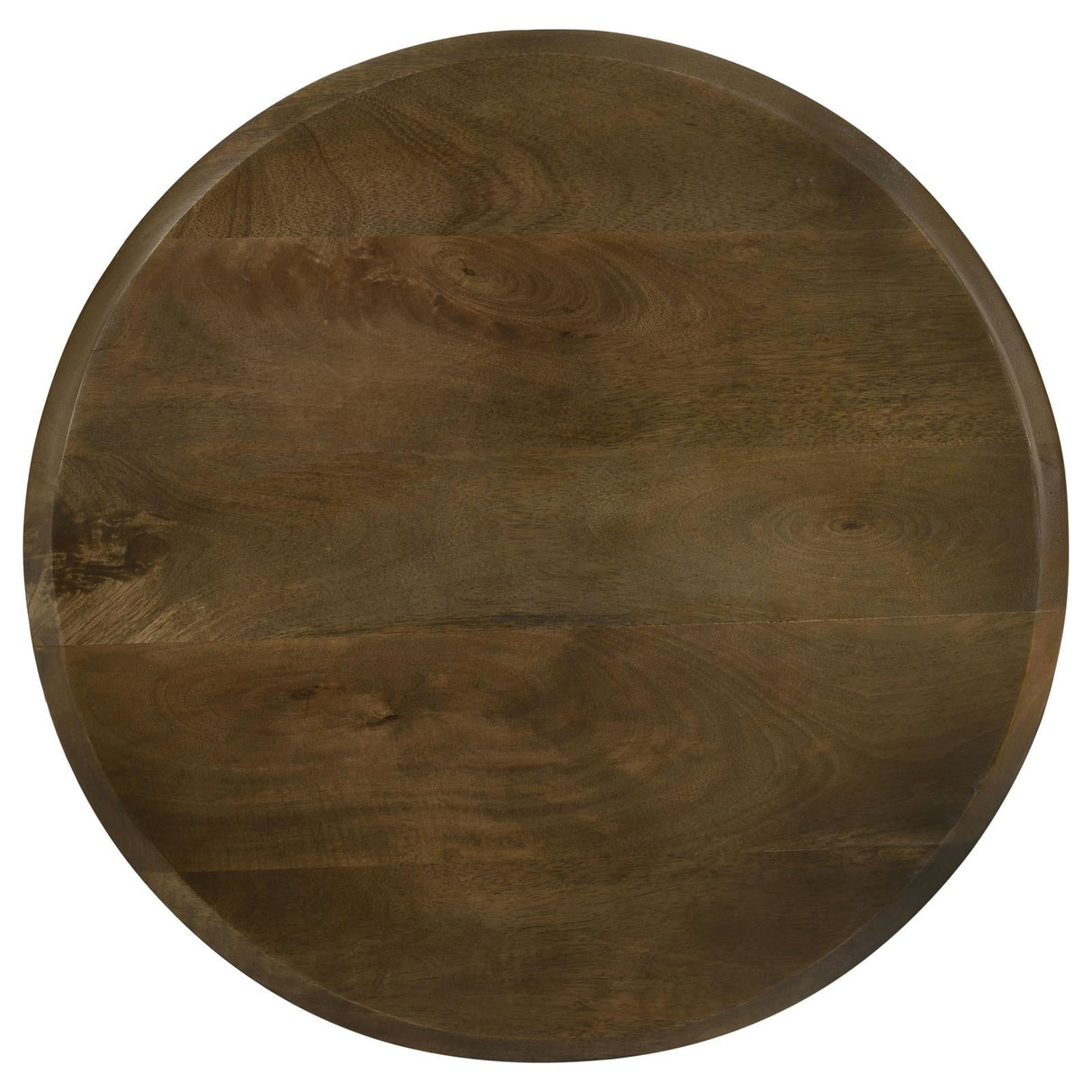 Deja 3-Piece Round Nesting Table Natural/Gunmetal