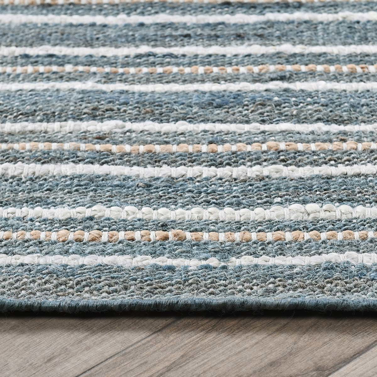 Del Mar Aqua Blue/Multi Rug by Classic Home at Eve Furniture