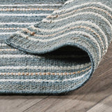 Del Mar Aqua Blue/Multi Rug by Classic Home at Eve Furniture