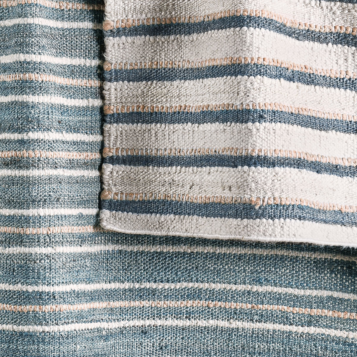 Del Mar Aqua Blue/Multi Rug by Classic Home at Eve Furniture