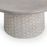 Delaine Light Gray Outdoor Coffee Table by Classic Home at Eve Furniture