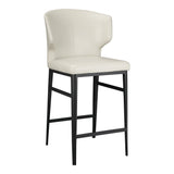 Delaney Beige Counter Stool by Moe's Home at Eve Furniture