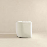 Delaney Cream Boucle Swivel Chair by Ashcroft Furniture at Eve Furniture