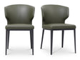Delaney Dark Green Dining Chair (Set of 2) by MOES at Eve Furniture