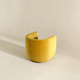 Delaney Gold Velvet Swivel Chair by Ashcroft Furniture at Eve Furniture