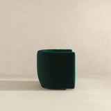 Delaney Green Velvet Swivel Chair by Ashcroft Furniture at Eve Furniture