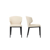 Delaney Warm Beige Dining Chair (Set of 2) by MOES at Eve Furniture