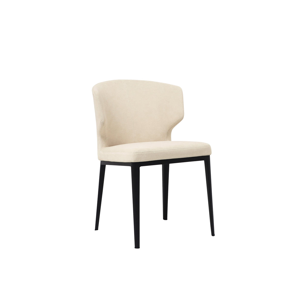 Delaney Warm Beige Dining Chair (Set of 2) by Moe's Home at Eve Furniture