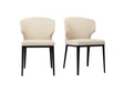 Delaney Warm Beige Dining Chair (Set of 2)
