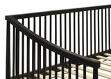 Delgado Black Windsor Twin Wood Daybed with Trundle