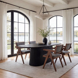 Delhi Gray & Walnut Dining Chair (Set of 2) by Zuomod at Eve Furniture