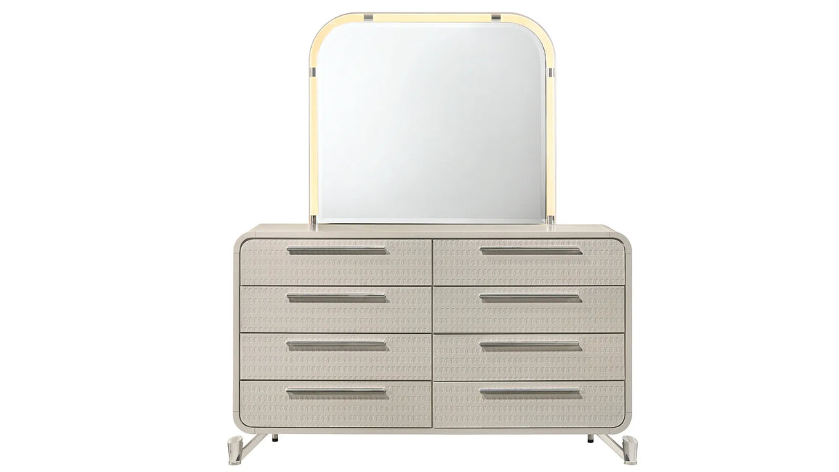 Delilah Beige Bedroom Set by New Era Innovations at Eve Furniture