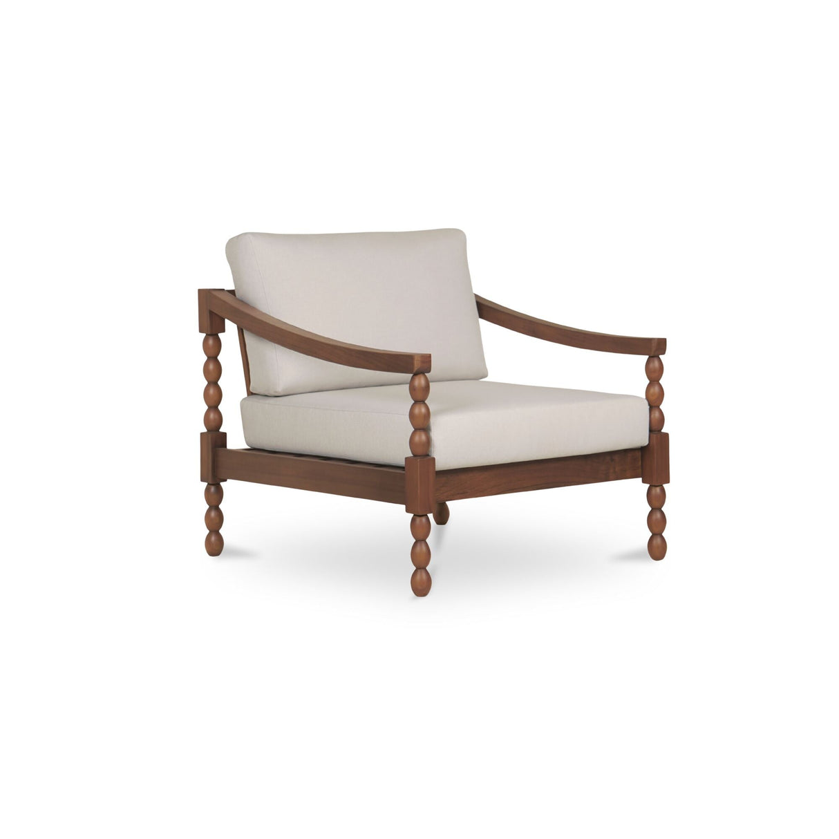 Delilah Brown Outdoor Accent Chair by Moe's Home at Eve Furniture