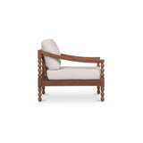 Delilah Brown Outdoor Accent Chair by Moe's Home at Eve Furniture