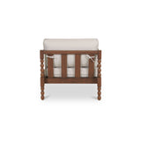 Delilah Brown Outdoor Accent Chair by Moe's Home at Eve Furniture