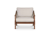 Delilah Brown Outdoor Accent Chair by Moe's Home at Eve Furniture