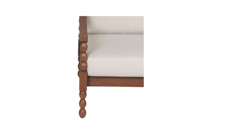 Delilah Outdoor Accent Chair Brown by Moe's Home at Eve Furniture