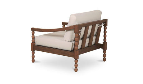 Delilah Outdoor Accent Chair Brown by Moe's Home at Eve Furniture