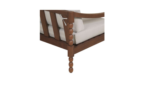 Delilah Outdoor Accent Chair Brown by Moe's Home at Eve Furniture