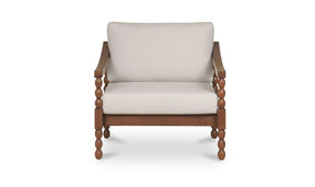 Delilah Outdoor Accent Chair Brown by Moe's Home at Eve Furniture