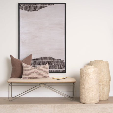 Delineation II by Mercana Studio a Hand Embelished Textured Framed Art Print by Mercana at Eve Furniture