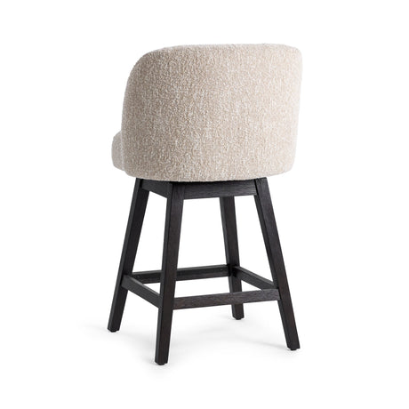 Della Sandy Cream Counter Stool by Classic Home at Eve Furniture