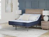Dellyn 10 Hybrid Light Blue Full Mattress by ASHLEY FURNITURE at Eve Furniture